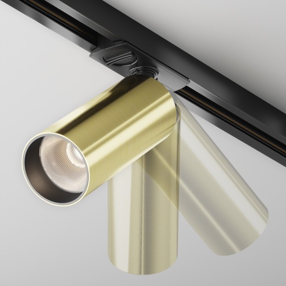 Однофазный двужильный светодиодный трековый светильник Maytoni Unity TR021-1-12W4K-W-BBS Focus LED 4000К 900Лм CRI90+ 50° 12Вт Однофазный двужильный светодиодный трековый светильник Maytoni Unity TR021-1-12W4K-W-BBS Focus LED 4000К 900Лм CRI90+ 50° 12Вт