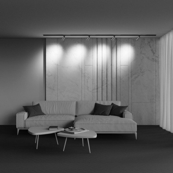 Однофазный двужильный светодиодный трековый светильник Maytoni Unity TR021-1-12W4K-W-BBS Focus LED 4000К 900Лм CRI90+ 50° 12Вт Однофазный двужильный светодиодный трековый светильник Maytoni Unity TR021-1-12W4K-W-BBS Focus LED 4000К 900Лм CRI90+ 50° 12Вт