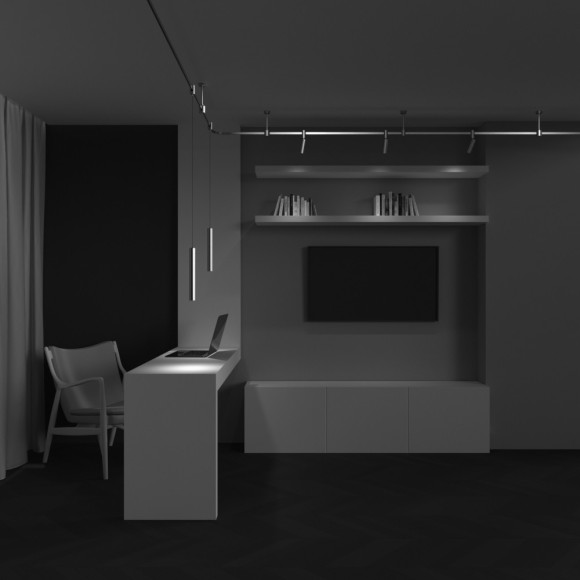 Трековый магнитный светодиодный светильник Maytoni Flarity Focus Led TR155-1-5W3K-PT