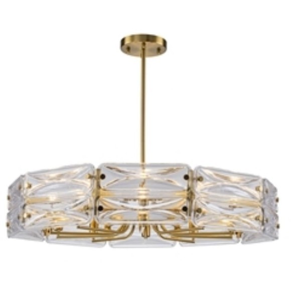 4764-10P, подвесная люстра, D830xH360/680, 10xE14x40W, excluded