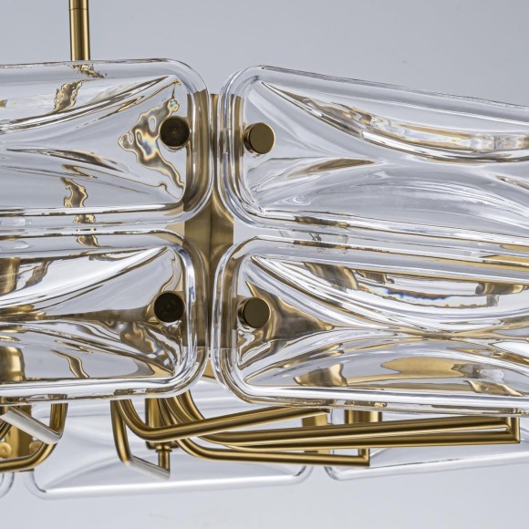 4764-10P, подвесная люстра, D830xH360/680, 10xE14x40W, excluded