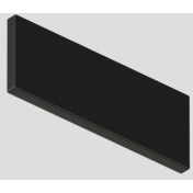 Комплект торцевых заглушек (2 шт.) для треков Air, серия Base, пластик, чёрный