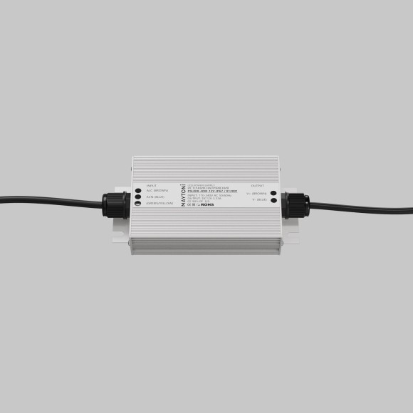 Maytoni PSL008-40W-12V-IP67 812001 Источник напряжения (блок питания, драйвер, трансформатор) влагозащищенный, 220-12Вольт 40Вт IP67