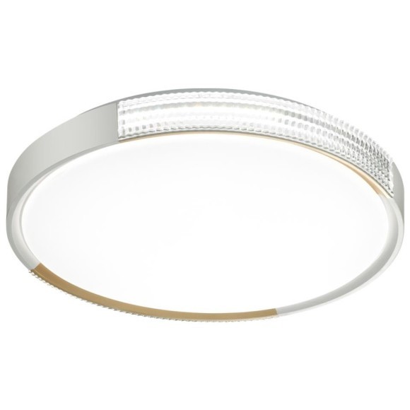 7612/ELN Круглый светильник диаметром 49см с переключением цвет. температуры на драйвере 76Вт 7105Лм 3000;4000;6000K CRI80 IP43 CCT SONEX VELIO 7612/ELN Круглый светильник диаметром 49см с переключением цвет. температуры на драйвере 76Вт 7105Лм 3000;4000;6000K CRI80 IP43 CCT SONEX VELIO