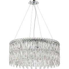Люстра подвесная хрустальная 2173/09/08P Stilfort, серия Santorini Люстра подвесная хрустальная 2173/09/08P Stilfort, серия Santorini