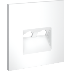 VLS002002 Накладка для диммера (светорегулятора) поворотно-нажимного белого матового цвета VOLTUM S70 (белый матовый) VLS002002 Накладка для диммера (светорегулятора) поворотно-нажимного белого матового цвета VOLTUM S70 (белый матовый)