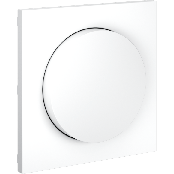 VLS002002 Накладка для диммера (светорегулятора) поворотно-нажимного белого матового цвета VOLTUM S70 (белый матовый) VLS002002 Накладка для диммера (светорегулятора) поворотно-нажимного белого матового цвета VOLTUM S70 (белый матовый)