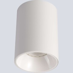 Crystal Lux CLT 084C WH 1400/344 Светильник потолочный накладной точечный, белый матовый цилиндр под лампу GU10 макс. 50Вт, 110x70мм, белый спот для кухни, коридора и прихожей, IP20 220V Crystal Lux CLT 084C WH 1400/344 Светильник потолочный накладной точечный, белый матовый цилиндр под лампу GU10 макс. 50Вт, 110x70мм, белый спот для кухни, коридора и прихожей, IP20 220V