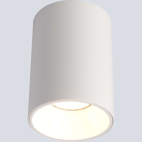 Crystal Lux CLT 084C WH 1400/344 Светильник потолочный накладной точечный, белый матовый цилиндр под лампу GU10 макс. 50Вт, 110x70мм, белый спот для кухни, коридора и прихожей, IP20 220V Crystal Lux CLT 084C WH 1400/344 Светильник потолочный накладной точечный, белый матовый цилиндр под лампу GU10 макс. 50Вт, 110x70мм, белый спот для кухни, коридора и прихожей, IP20 220V
