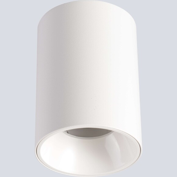 Crystal Lux CLT 084C WH 1400/344 Светильник потолочный накладной точечный, белый матовый цилиндр под лампу GU10 макс. 50Вт, 110x70мм, белый спот для кухни, коридора и прихожей, IP20 220V Crystal Lux CLT 084C WH 1400/344 Светильник потолочный накладной точечный, белый матовый цилиндр под лампу GU10 макс. 50Вт, 110x70мм, белый спот для кухни, коридора и прихожей, IP20 220V