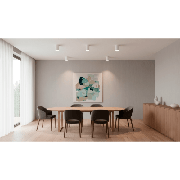 Crystal Lux CLT 084C WH 1400/344 Светильник потолочный накладной точечный, белый матовый цилиндр под лампу GU10 макс. 50Вт, 110x70мм, белый спот для кухни, коридора и прихожей, IP20 220V Crystal Lux CLT 084C WH 1400/344 Светильник потолочный накладной точечный, белый матовый цилиндр под лампу GU10 макс. 50Вт, 110x70мм, белый спот для кухни, коридора и прихожей, IP20 220V