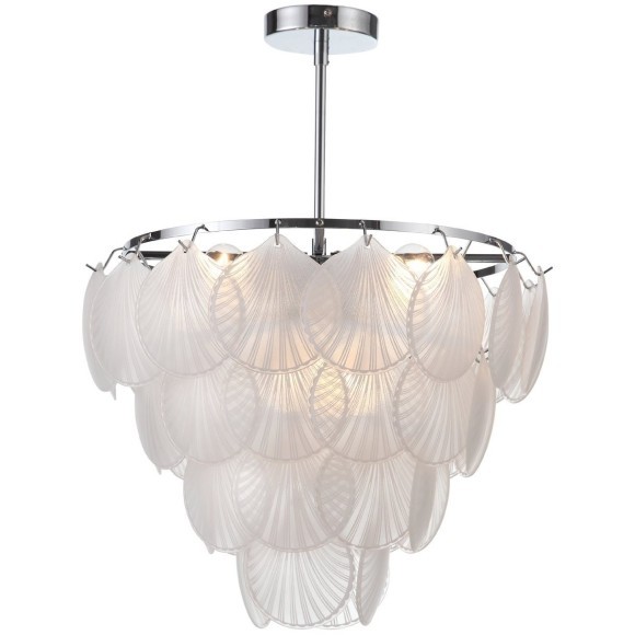 SLE104102-06 Светильник потолочный Хром/Белый E14 6*60W CHILLE