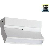 359768 OVER NT25 398 белый Светильник накладной с перекл. цв. температуры IP20 LED 6W 180-265V 2700К/3200К/4000К EOS