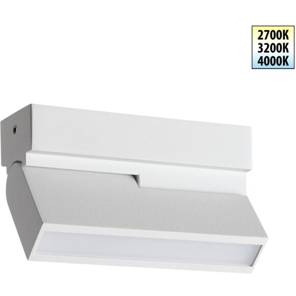 359768 OVER NT25 398 белый Светильник накладной с перекл. цв. температуры IP20 LED 6W 180-265V 2700К/3200К/4000К EOS