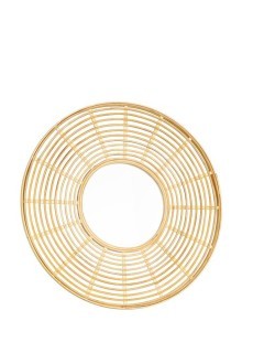 425029 MITSUKE Декоративное зеркало дерево зеркальное стекло коричневый D550