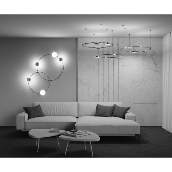 Трековый светильник Maytoni Plato Flarity 4000K 7Вт 120° TR152-1-7W4K-PT