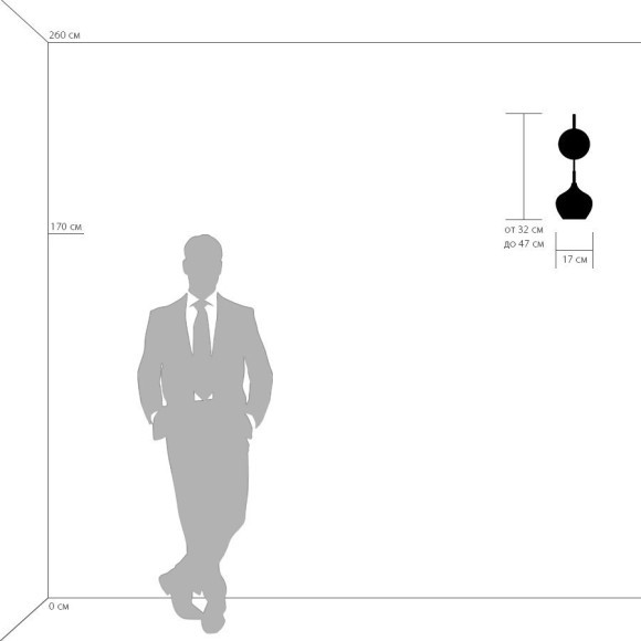 Бра Lightstar 803540 Pentola под лампу 1xE14 40W