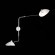 SL305.501.02 Светильник настенный ST-Luce Белый/Белый E27 2*60W SPRUZZO