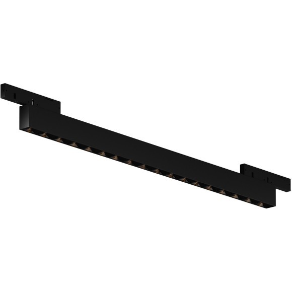 TR193-1-15W2.7K-M-B Ультратонкий трековый диммируемый по TRIAC 0/1-10V магнитный светодиодный светильник Maytoni Levity CRI90+ 2700К 650Лм 30° 15Вт