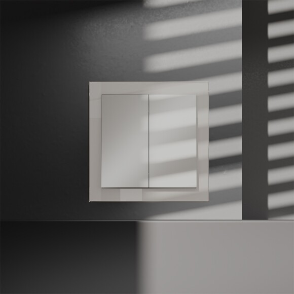 VLS020503 Перекрестный переключатель встраиваемый двухклавишный 10 ампер (2200 Ватт) кашемирового цвета 10А (2200 Ватт) VOLTUM S70 (кашемир)