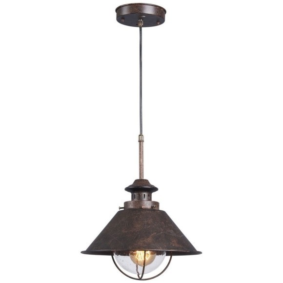 Подвесной светильник с 1 плафоном Lussole GRLSP-9833 AUBURN IP21 под лампу 1xE27 10W Подвесной светильник с 1 плафоном Lussole GRLSP-9833 AUBURN IP21 под лампу 1xE27 10W