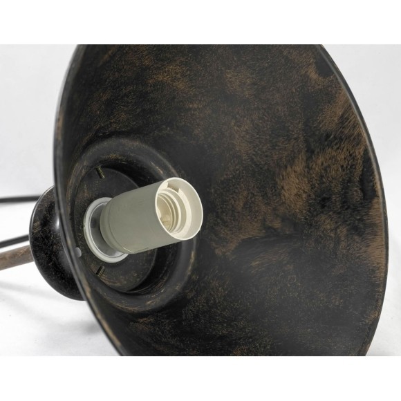 Подвесной светильник с 1 плафоном Lussole GRLSP-9833 AUBURN IP21 под лампу 1xE27 10W Подвесной светильник с 1 плафоном Lussole GRLSP-9833 AUBURN IP21 под лампу 1xE27 10W