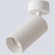 Crystal Lux CLT 084CW1R WH 1400/346 Светильник потолочный накладной поворотный точечный, белый матовый цилиндр под лампу GU10 макс.50Вт, белый спот для кухни, коридора и прихожей, IP20, 220V