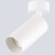 Crystal Lux CLT 084CW1R WH 1400/346 Светильник потолочный накладной поворотный точечный, белый матовый цилиндр под лампу GU10 макс.50Вт, белый спот для кухни, коридора и прихожей, IP20, 220V