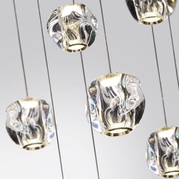 Люстра каскадная LED 120W 4000K 5500Лм Odeon Light JEMSTONE 5085/120L