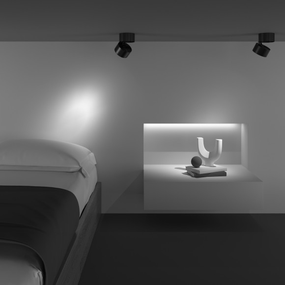 Накладной потолочный светильник Maytoni C084CL-15W3K-B Yin светодиодный LED 15W