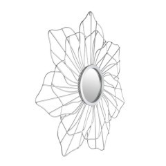 425031 ESASHI Декоративное зеркало в стиле неоклассика, сталь, зеркальное стекло, хром, B45, Ø610