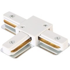 Т-образный соединитель для накладных однофазных шинопроводов Crystal Lux CLT 0.211 08 WH Т-образный соединитель для накладных однофазных шинопроводов Crystal Lux CLT 0.211 08 WH