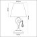 Декоративная настольная лампа Odeon Light 3924/1T MARIONETTA под лампу 1xE14 40W