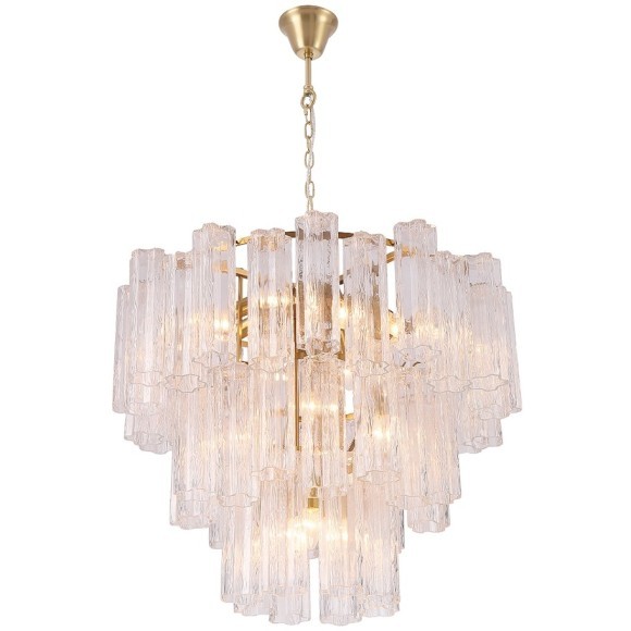 Люстра Crystal Lux ROSE SP15 BRASS