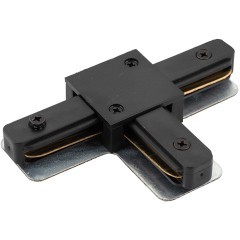 Т-образный соединитель для накладных однофазных шинопроводов Denkirs TR1103-BK Т-образный соединитель для накладных однофазных шинопроводов Denkirs TR1103-BK