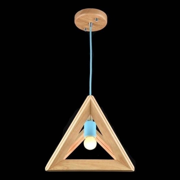 Подвесной светильник с 1 плафоном Maytoni MOD110-01-BL Pyramide под лампу 1xE27 60W
