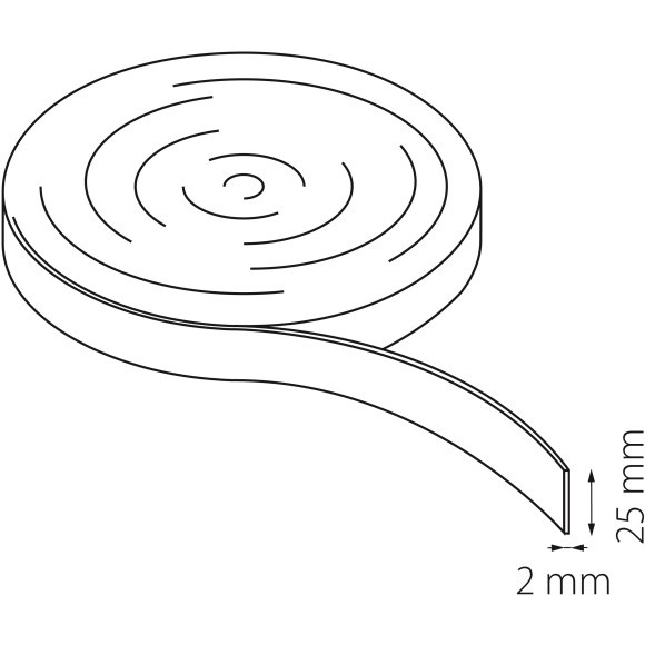 Трек тканевый терракотовый 5м NOVE Lightstar 508002