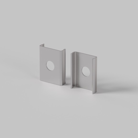 Комплект креплений (для профиля 08×09) 4 шт., ALM-0809-MT 642016