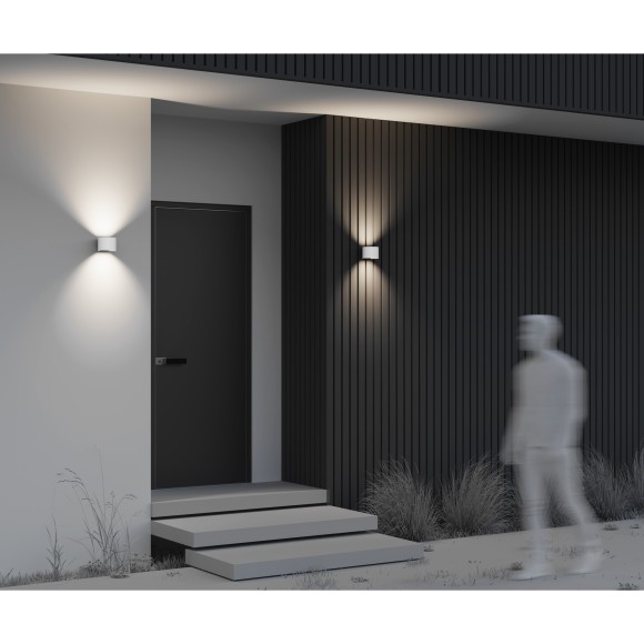 Уличный настенный светильник Maytoni O573WL-L6W Fulton IP54 светодиодный LED 6W