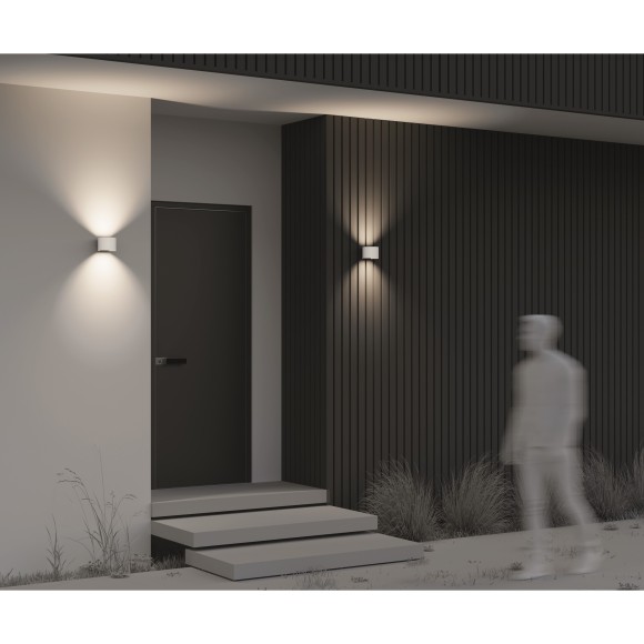 Уличный настенный светильник Maytoni O573WL-L6W Fulton IP54 светодиодный LED 6W