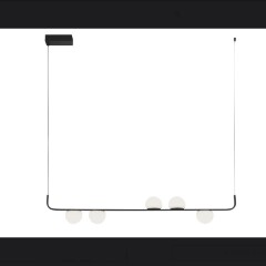 Подвесной светильник Arte Lamp POPLAR A2174SP-5BK