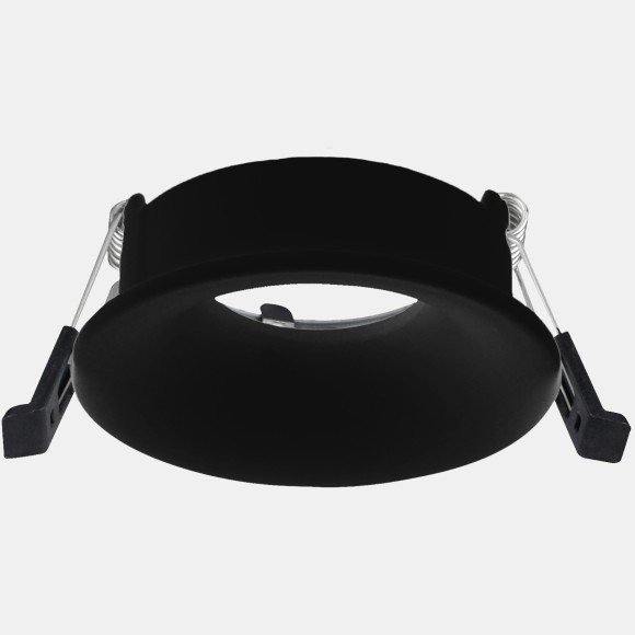 ST263.408.01 Черный матовый встраиваемый спот под лампу GU10 1*50W (без патрона в комплекте)