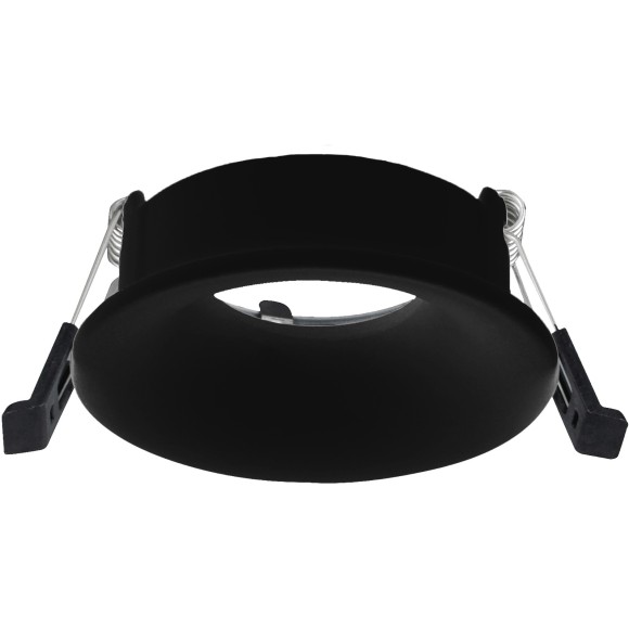 ST263.408.01 Черный матовый встраиваемый спот под лампу GU10 1*50W (без патрона в комплекте)