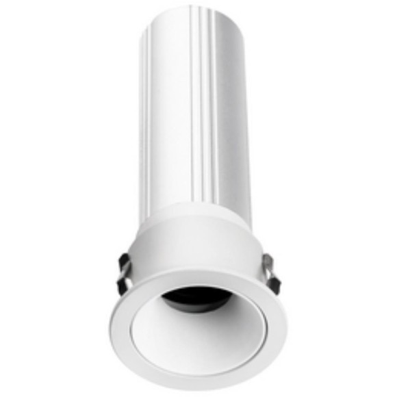 4786-1C Встраиваемый светодиодный светильник с доп. рамкой под штукатурку, белый, 6Вт 240Лм 3000;4000;6000K CRI90+ 15° IP20