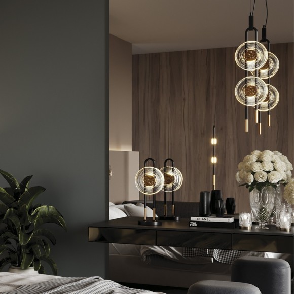 Настольная лампа LED 12W 3000K 1005Лм Odeon Light MAGNET 5407/12TL