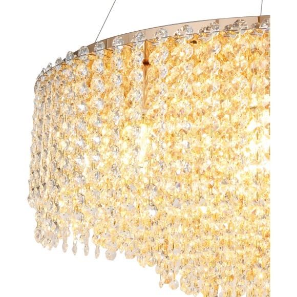 Люстра подвесная Stilfort 2187/03/16P, серия Rain of Crystal