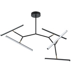 Люстра на штанге Arte lamp ZULU A2170PL-49BK Люстра на штанге Arte lamp ZULU A2170PL-49BK