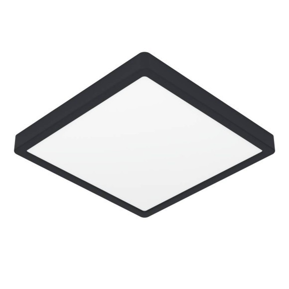 901331 Светод настенно-потолочн свет-к с рег-кой цветовой темп-ры FUEVA 6, 13W(LED),IP44 , 2700K, 4000K, 6500K, 2100lm, пластик, черный, белый