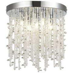 SLE103302-05 Светильник потолочный Хром/Прозрачный G9 5*3W LUCCHIO