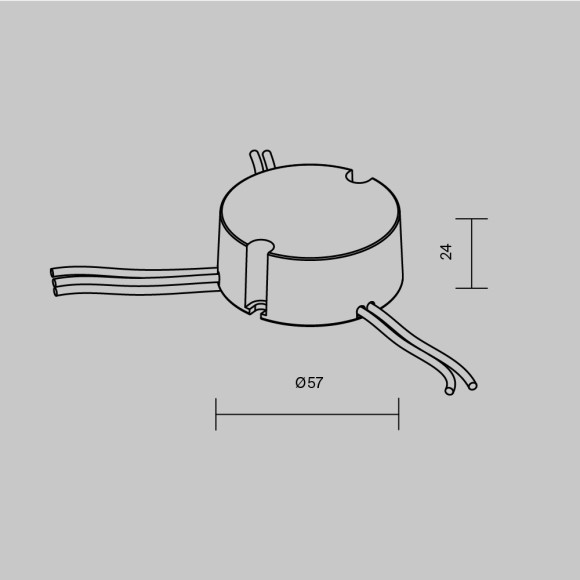 Источник тока DALI NFC DT8 100-500mA +PUSH DIM 721025